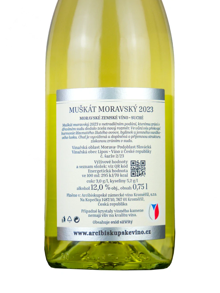 Muškát moravský 2023