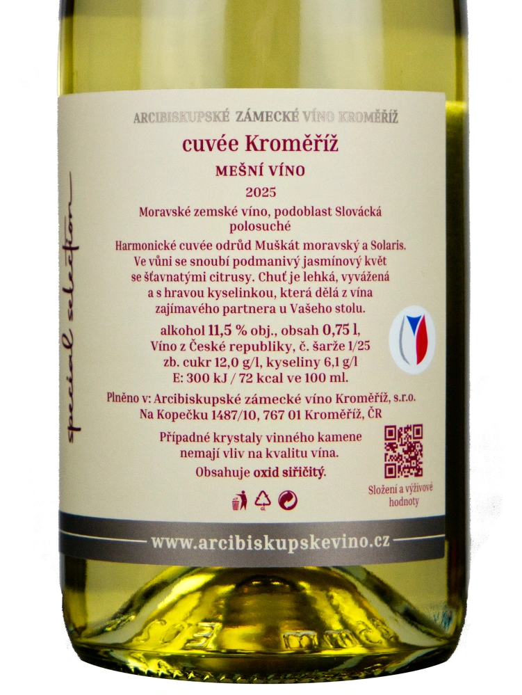 Cuvée Kroměříž 2025